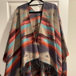 American Eagle Poncho